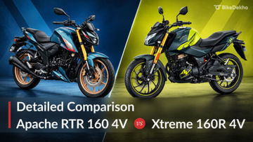 TVS Apache RTR 160 4V vs Hero Xtreme 160R 4V: Detailed Comparison TVS Apache RTR 160 4V vs Hero Xtreme 160R 4V: Detailed Comparison