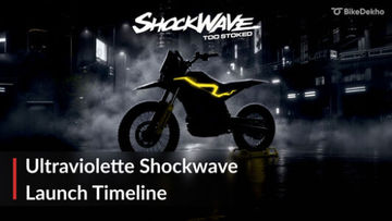 Ultraviolette Shockwave: Launch Timeline Revealed Ultraviolette Shockwave: Launch Timeline Revealed