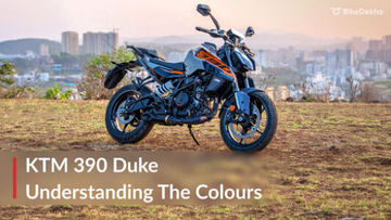 KTM 390 Duke Colours Explained
