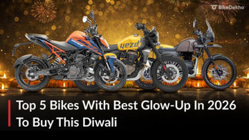 Top 5 Bikes With Best Glow-Up In 2026 To Buy This Diwali Top 5 Bikes With Best Glow-Up In 2026 To Buy This Diwali
