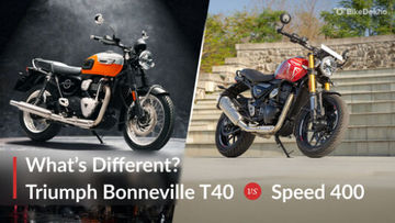 All-New Triumph Bonneville T40: What’s Different From Speed 400? All-New Triumph Bonneville T40: What’s Different From Speed 400?