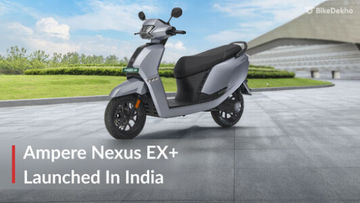 Ampere Nexus EX+ Launched In India At Rs 1.30 Lakh Ampere Nexus EX+ Launched In India At Rs 1.30 Lakh