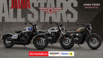 Jawa 42, 42 FJ, 42 Bobber Now Available on Amazon & Flipkart Jawa 42, 42 FJ, 42 Bobber Now Available on Amazon & Flipkart