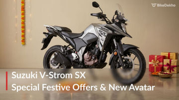 Suzuki V-Strom SX: Festive Offers & A New Colour Suzuki V-Strom SX: Festive Offers & A New Colour