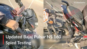 Updated Bajaj Pulsar NS160 Spied Ahead Of Launch Updated Bajaj Pulsar NS160 Spied Ahead Of Launch