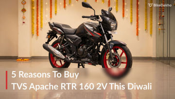 5 Reasons To Buy TVS Apache RTR 160 2V This Festive Season 5 Reasons To Buy TVS Apache RTR 160 2V This Festive Season