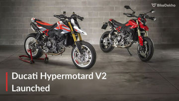 Ducati Hypermotard V2 & V2 SP Launched In India