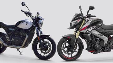 350cc Bajaj Pulsar NS400Z vs 350cc Triumph Speed T4: Detailed Comparison 350cc Bajaj Pulsar NS400Z vs 350cc Triumph Speed T4: Detailed Comparison