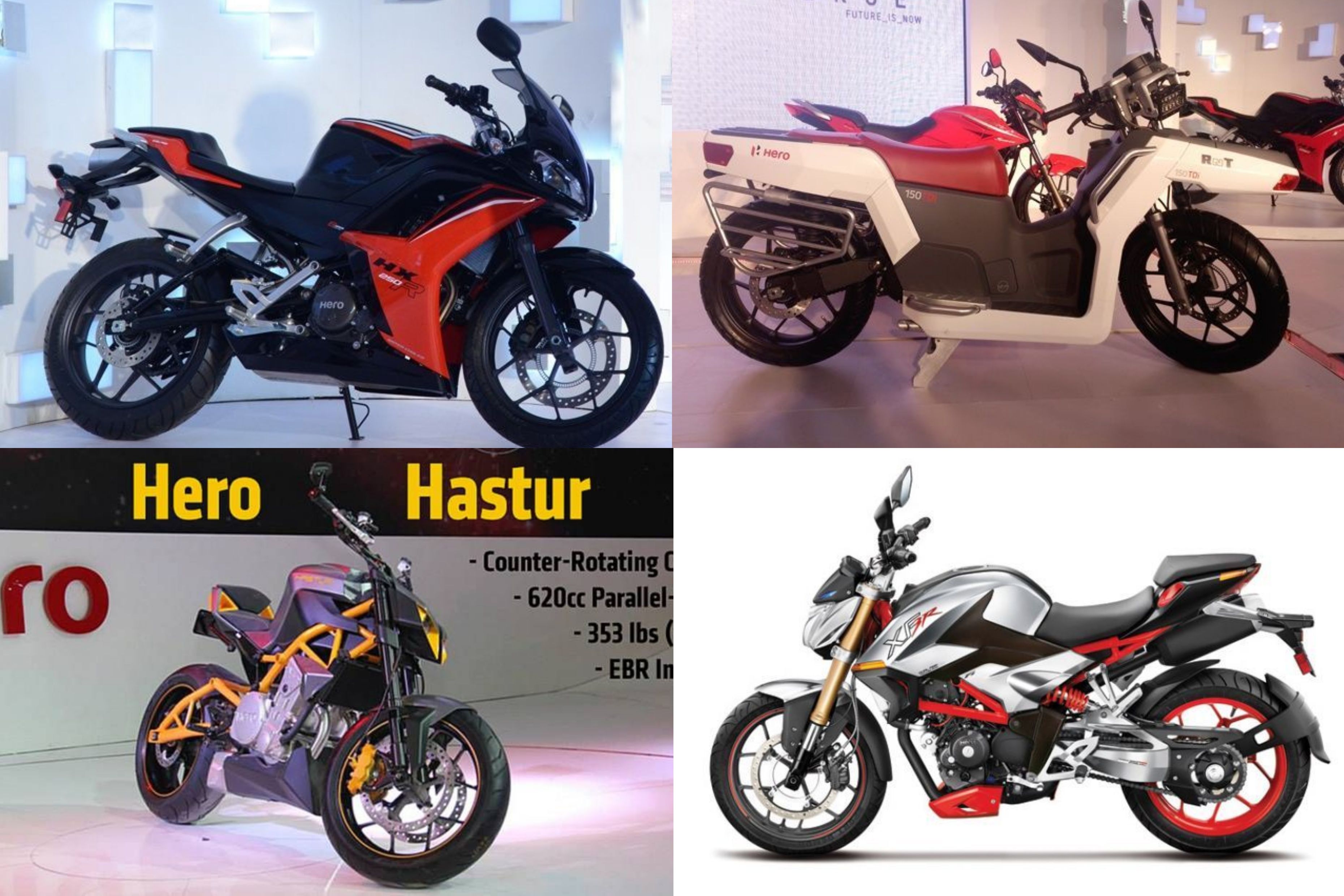 Auto Expo Two-wheeler Concepts From Hero That Didn't Make It To