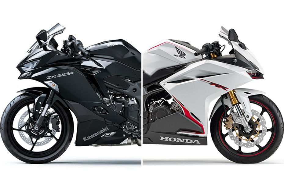 Honda CBR250RR Vs Kawasaki Ninja ZX-25R: Image Comparison | BikeDekho