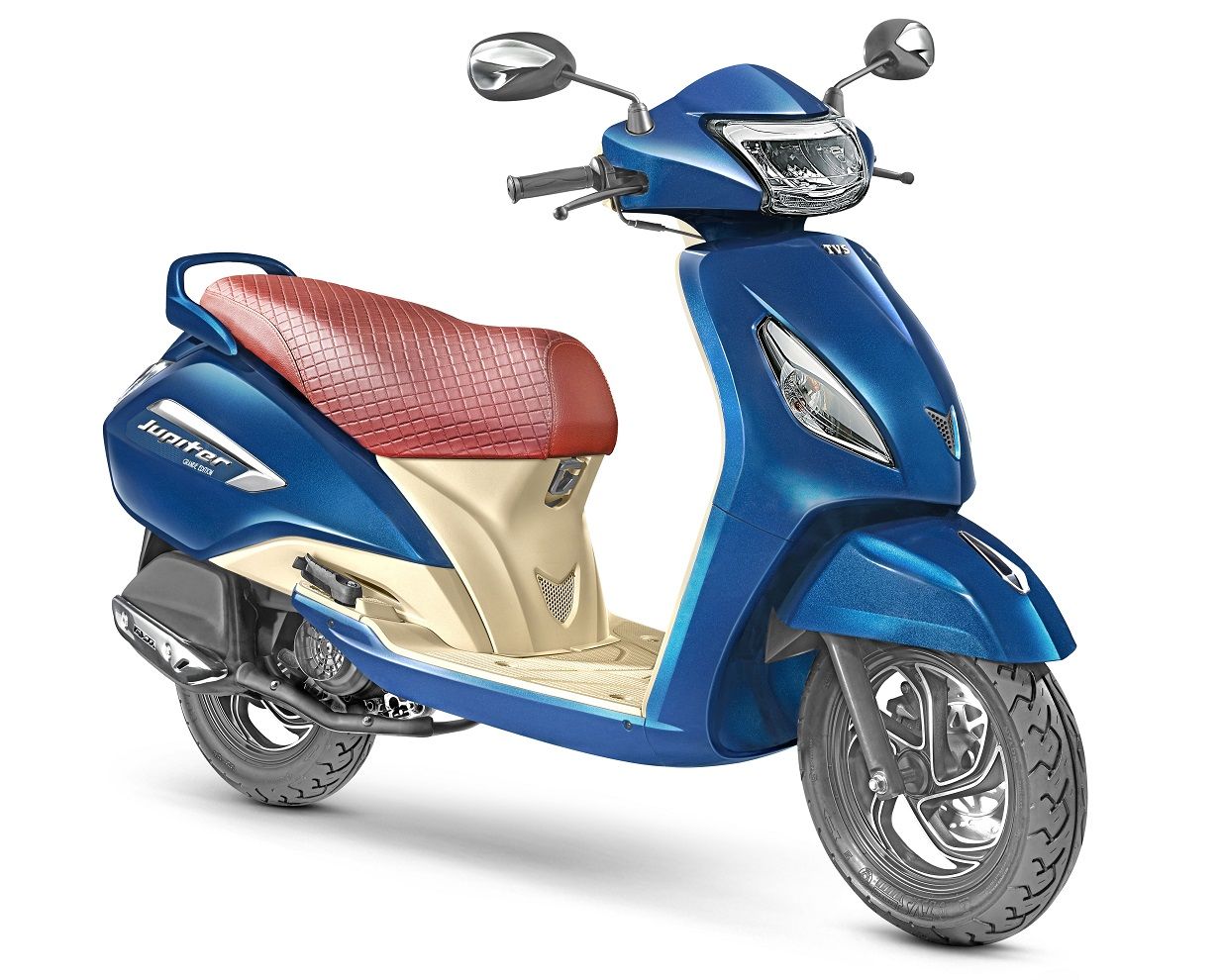 TVS Jupiter Grande Launched At Rs 55,936 | BikeDekho