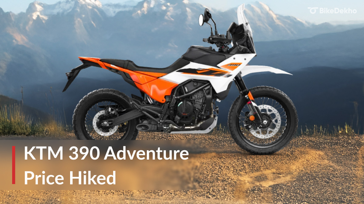 KTM 390 Adventure Variants - 390 Adventure Base Model & Top