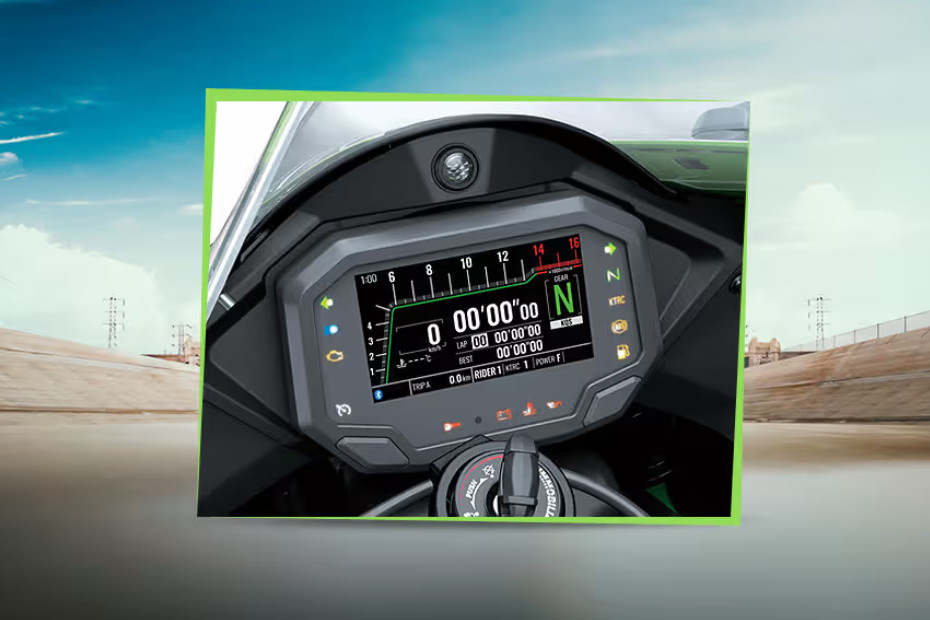 ディスプレイ In-depth tour of the new ZX4RR display screen! #kawasaki