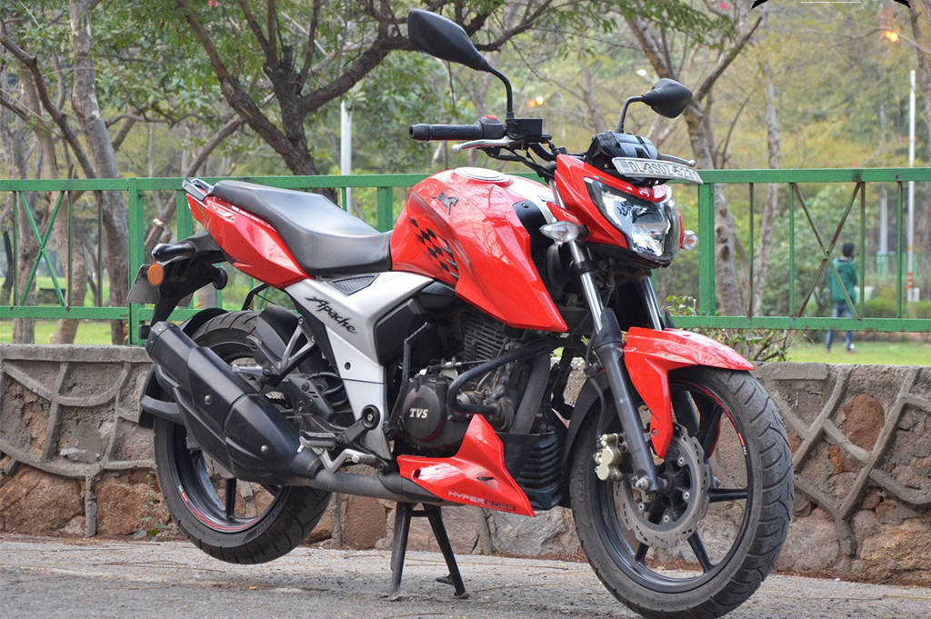 TVS Apache RTR 160 Double Disc