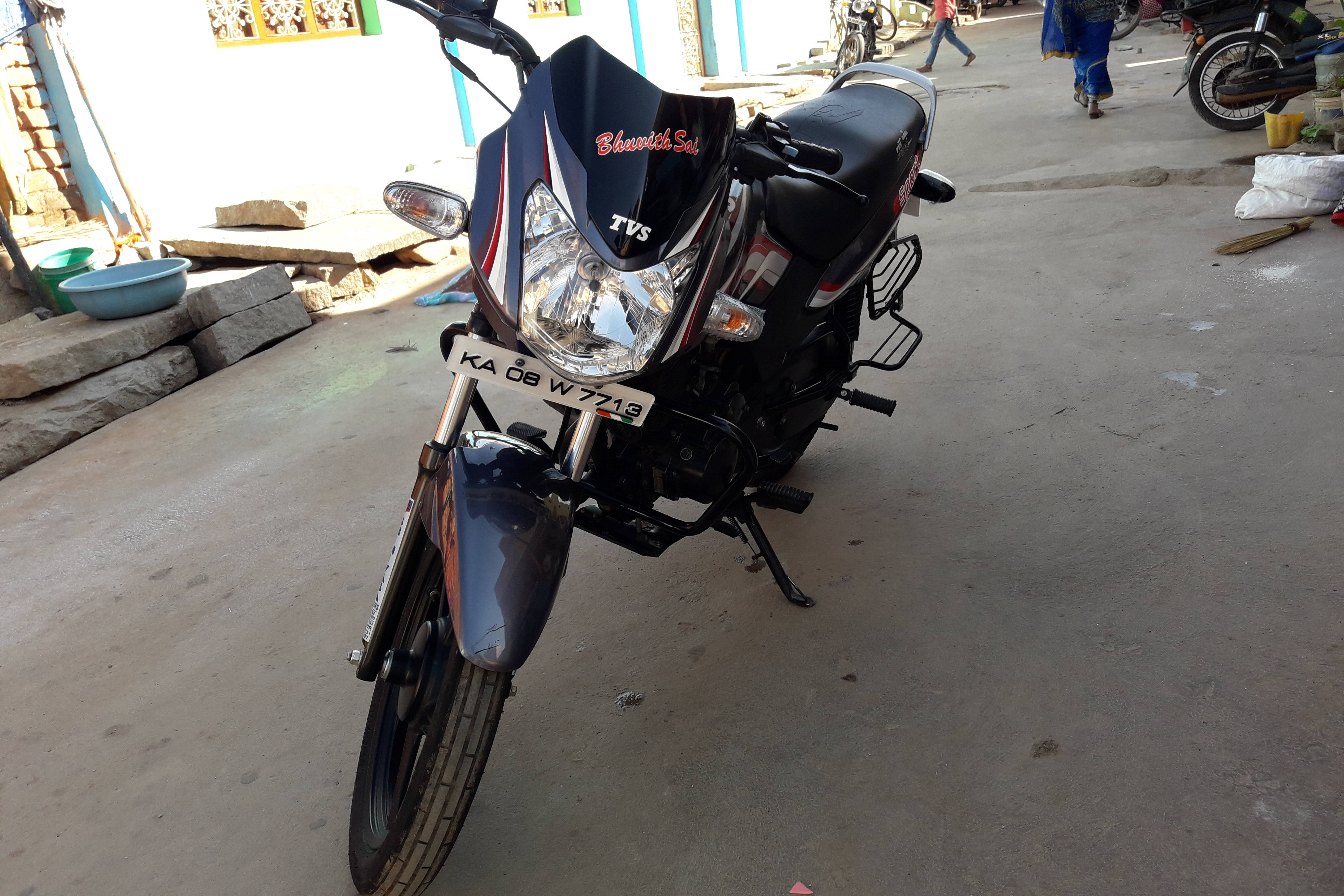 TVS Sport Electric Start Alloy