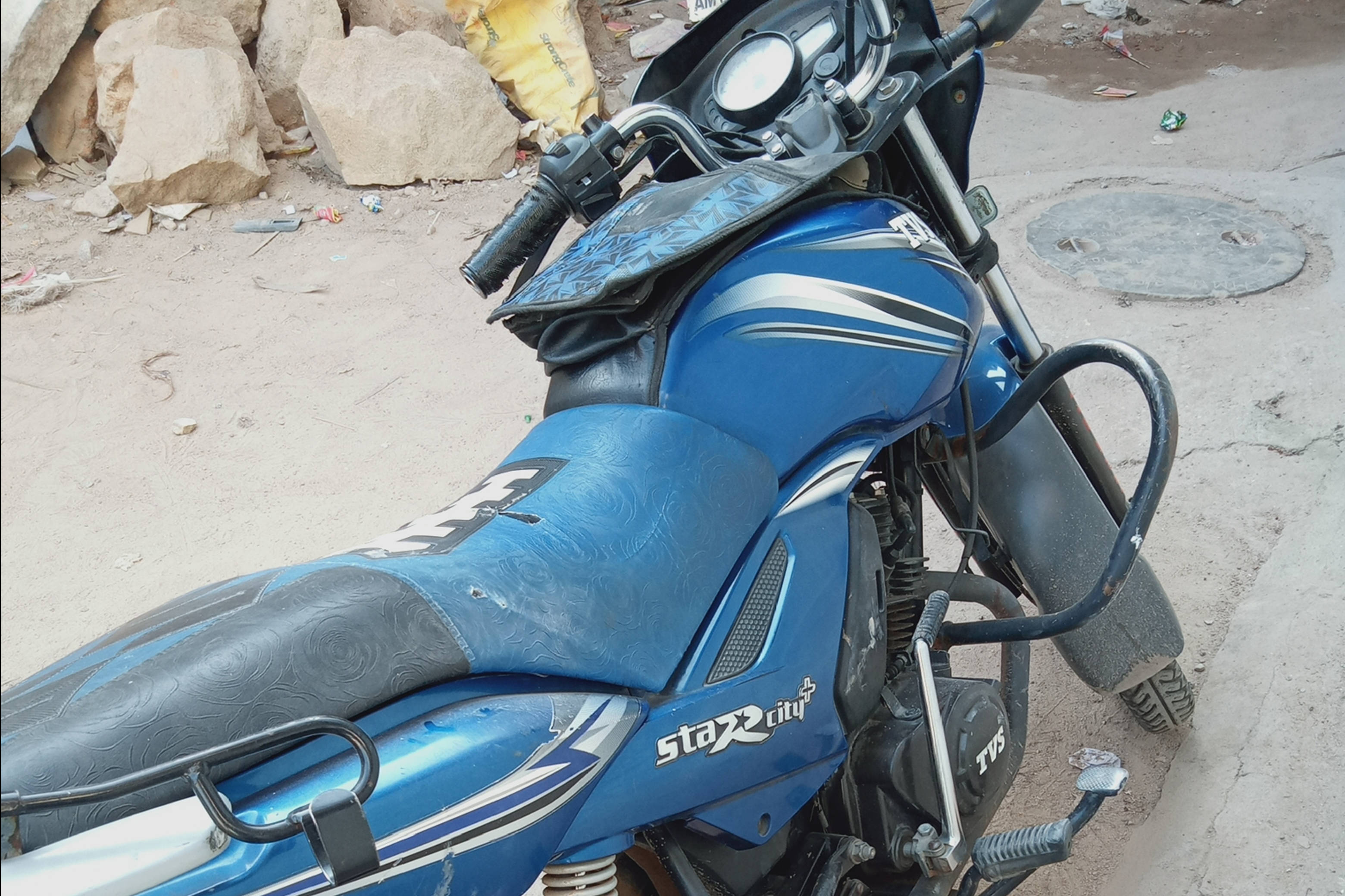 2014 TVS Star City Plus Electric Start Mag