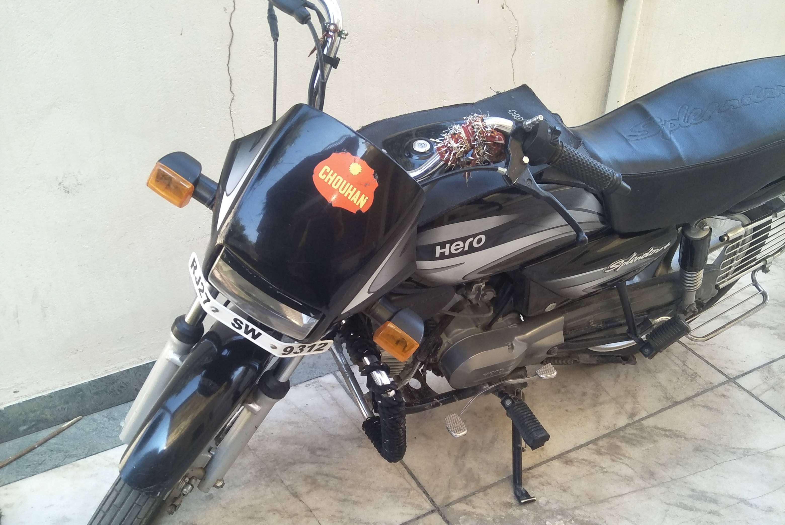 Hero Splendor Plus Kick Alloy