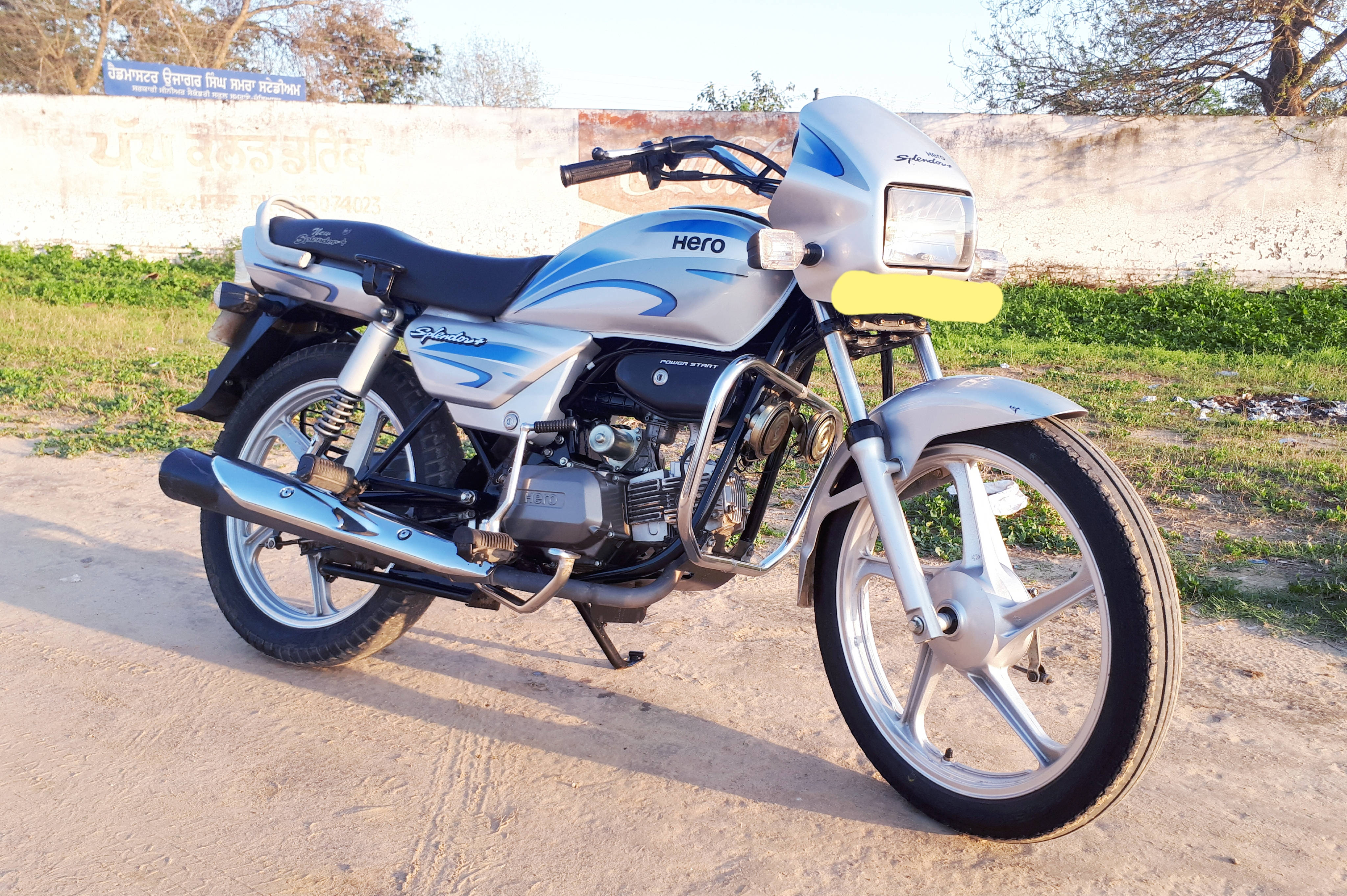 Hero Splendor Plus Self Alloy