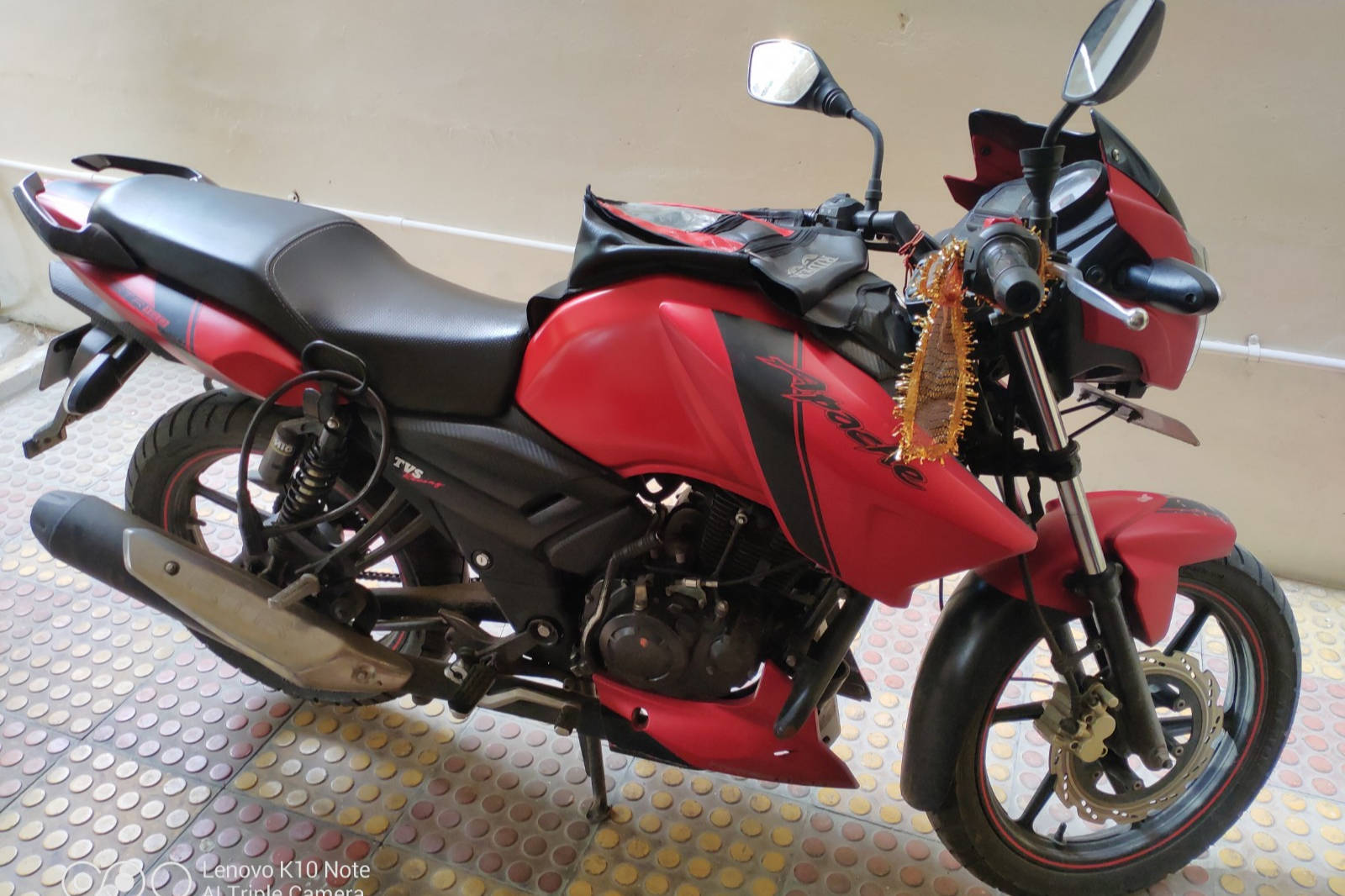 2017 TVS Apache RTR 160 Front Disc	