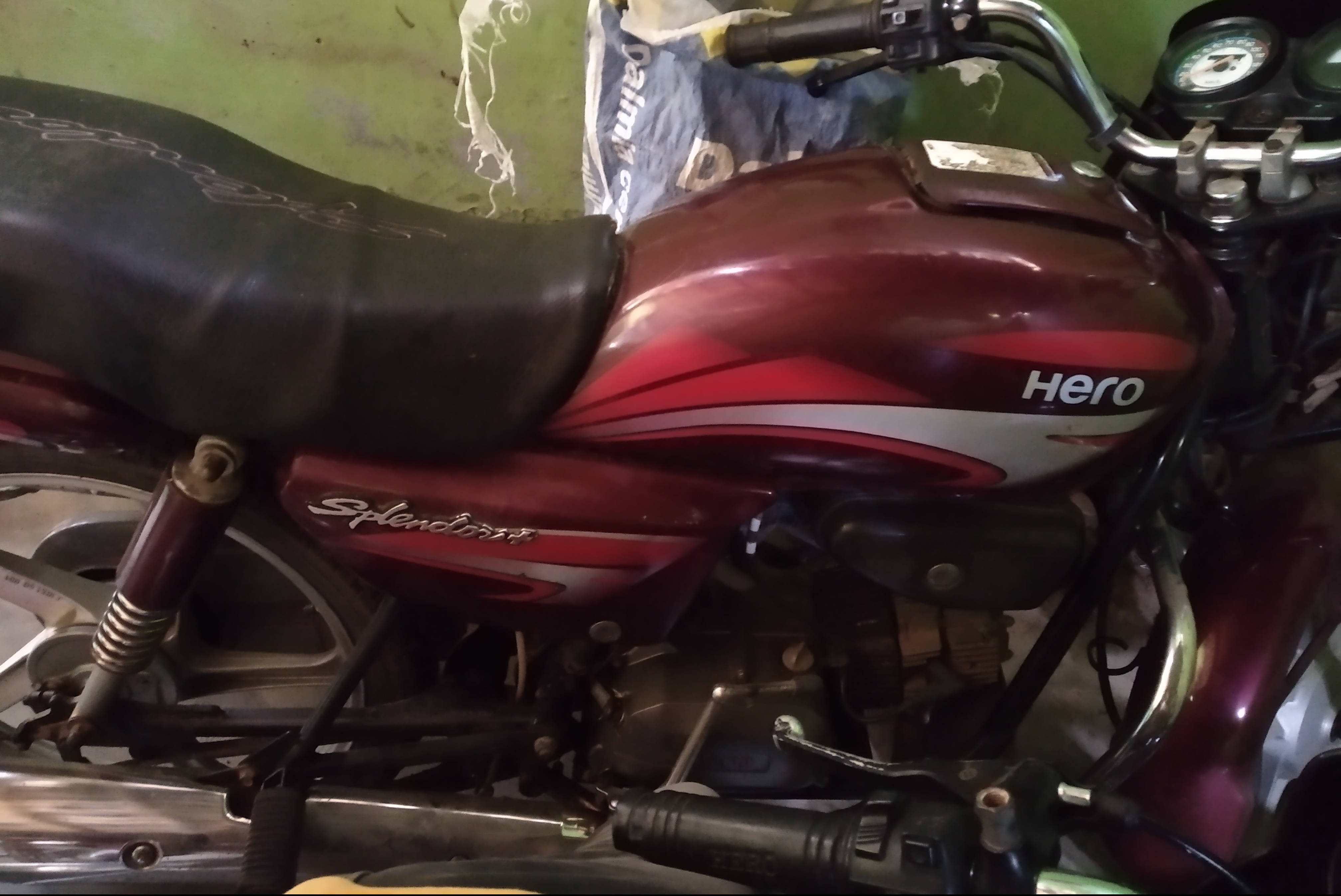 Hero Splendor Plus Kick Alloy