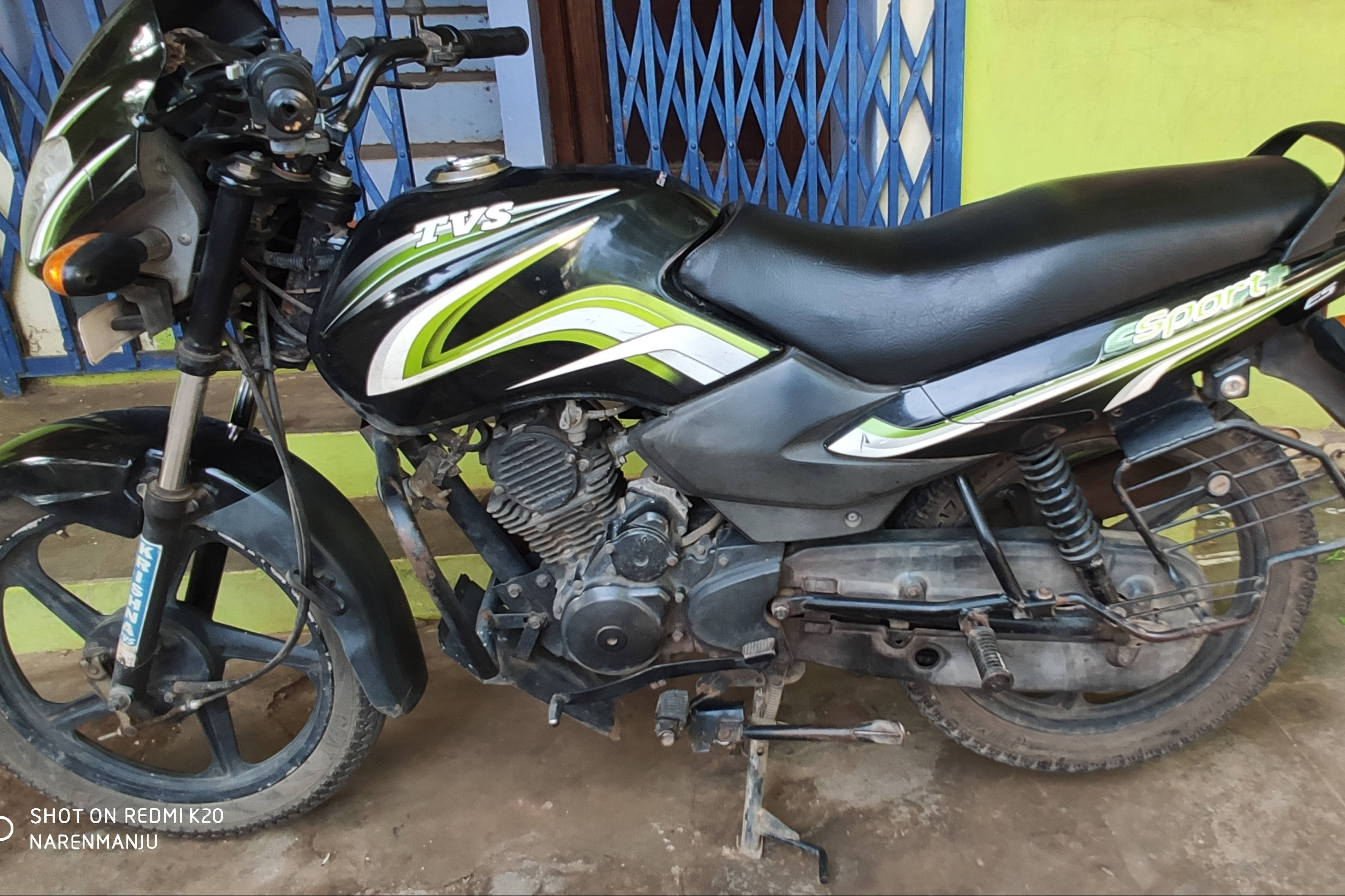 TVS Sport Electric Start Alloy