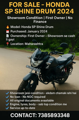 2024 Honda SP125 Drum (non-OBD-2B) 2024 Honda SP125 Drum (non-OBD-2B)
