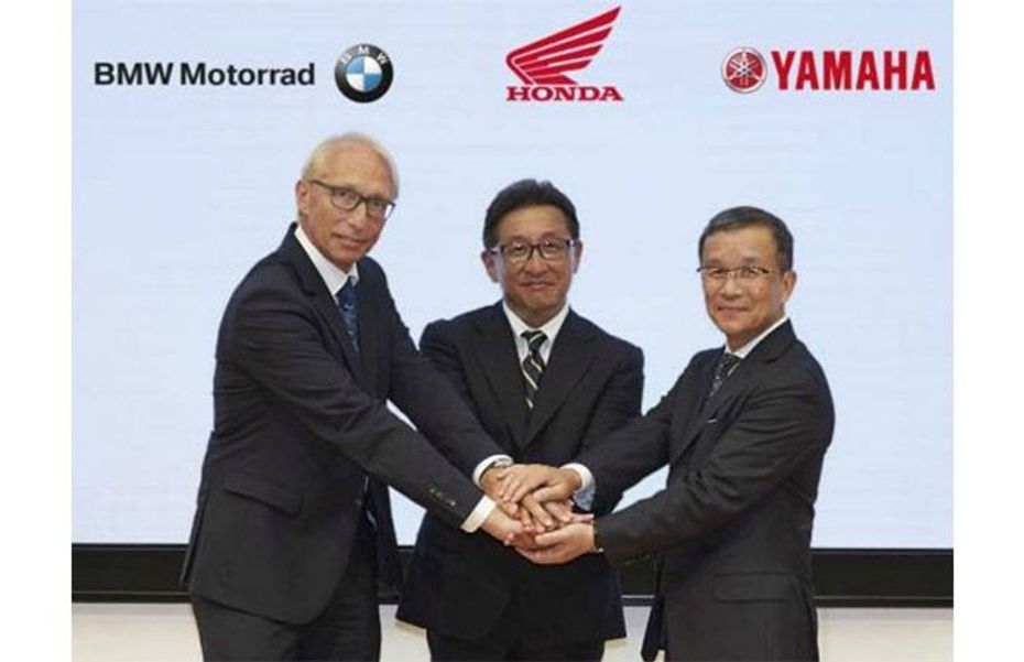 BMW, Honda & Yamaha tie-up for rider safety BMW, Honda & Yamaha tie-up for rider safety