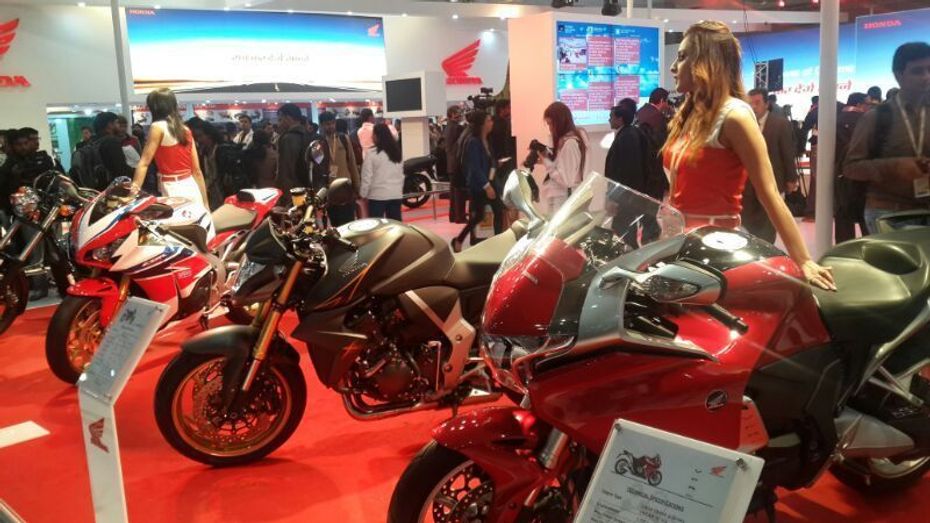 Honda Showcases 5 global performance models at 2014 Auto Expo