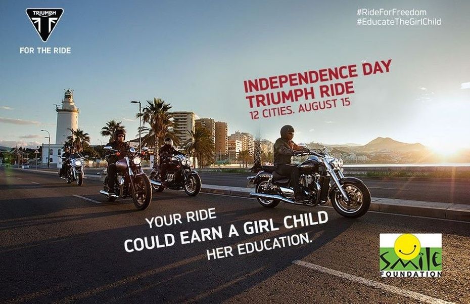 Triumph Ride for Freedom