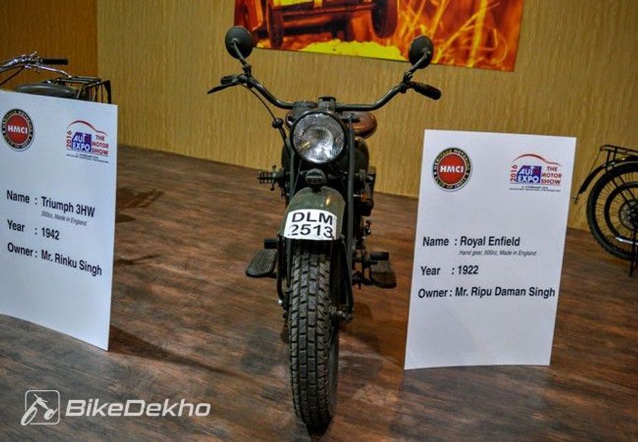 Royal Enfield 500cc - 1922 Royal Enfield 500cc - 1922