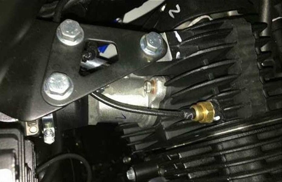 Royal Enfield Himalayan FI spotted