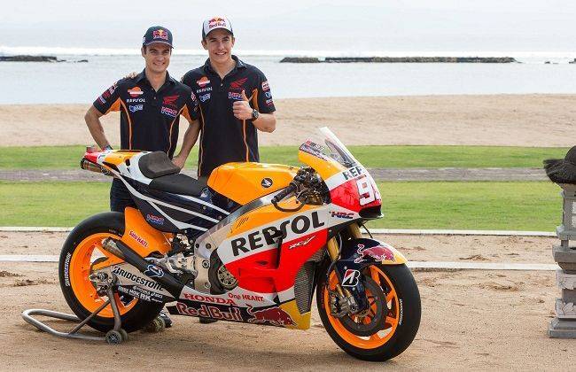 Honda Repsol Team reveals new 2015 livery in Bali