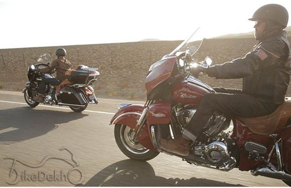 Indian Roadmaster ride