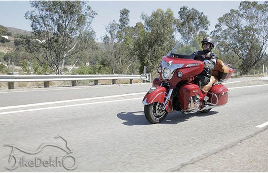 Indian-Roadmaster-riding