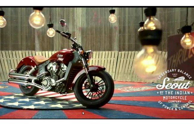 2015 Indian Scout revealed at Sturgis Motorcycle Rally