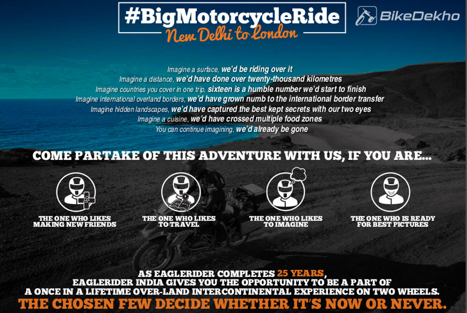 Big Motorcycle Ride Delhi to London