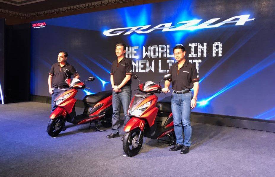 Honda Grazia 125cc scooter launched