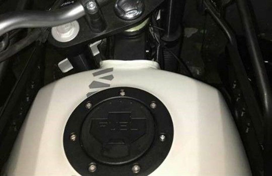 Royal Enfield Himalayan FI spotted