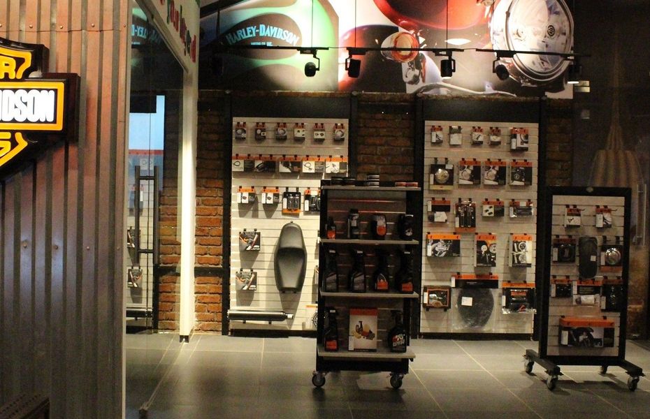 Harley Davidson new concept store
