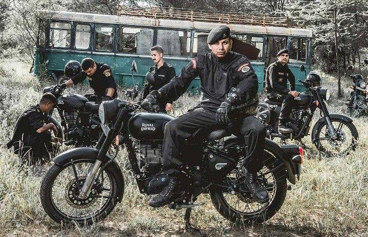 Royal Enfield NSG Stealth bikes