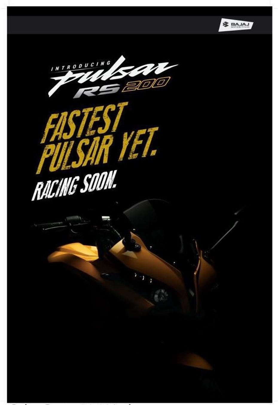 Bajaj Pulsar RS200 Bajaj Pulsar RS200