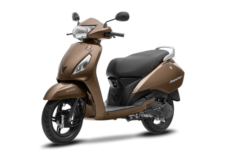 Colour options for TVS two-wheelers