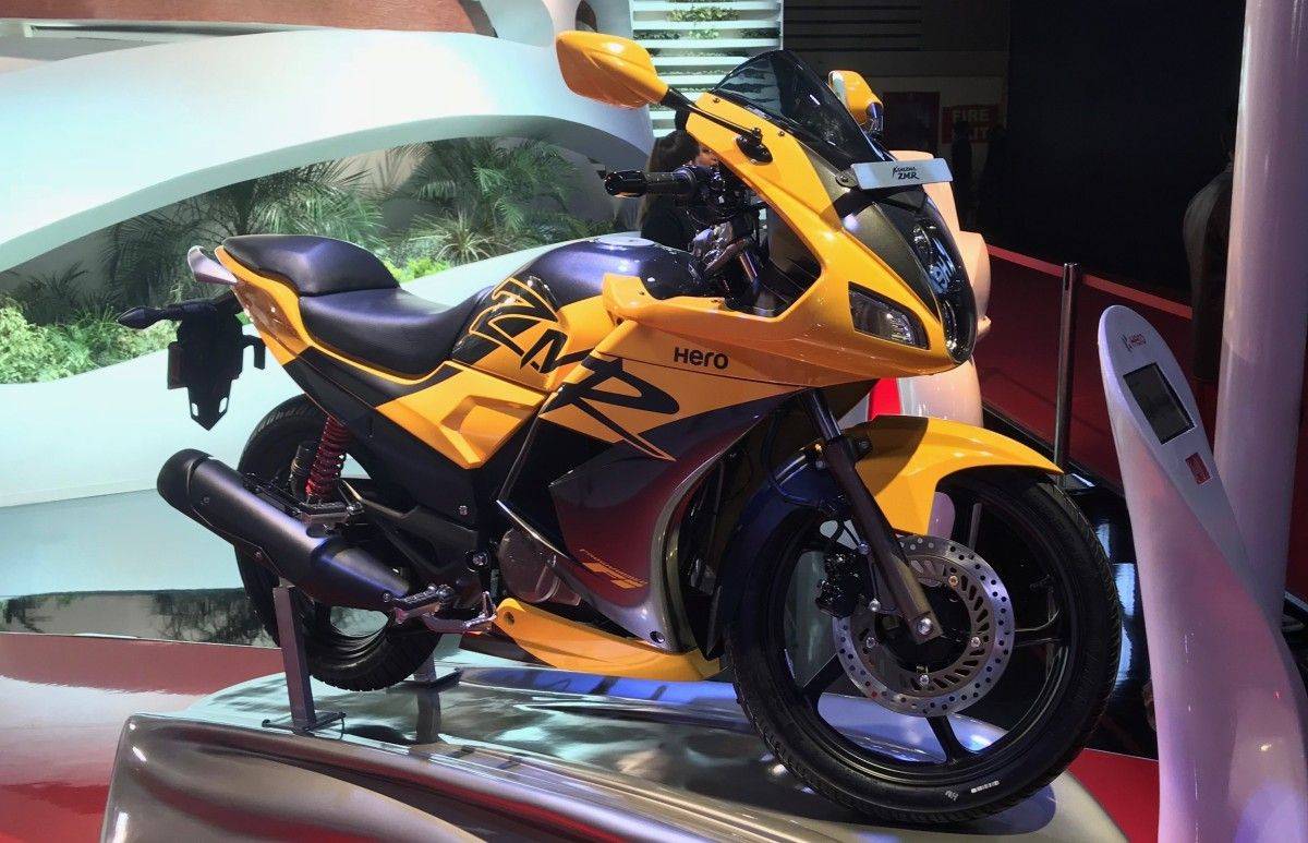 Hero new Karizma at auto expo 2018