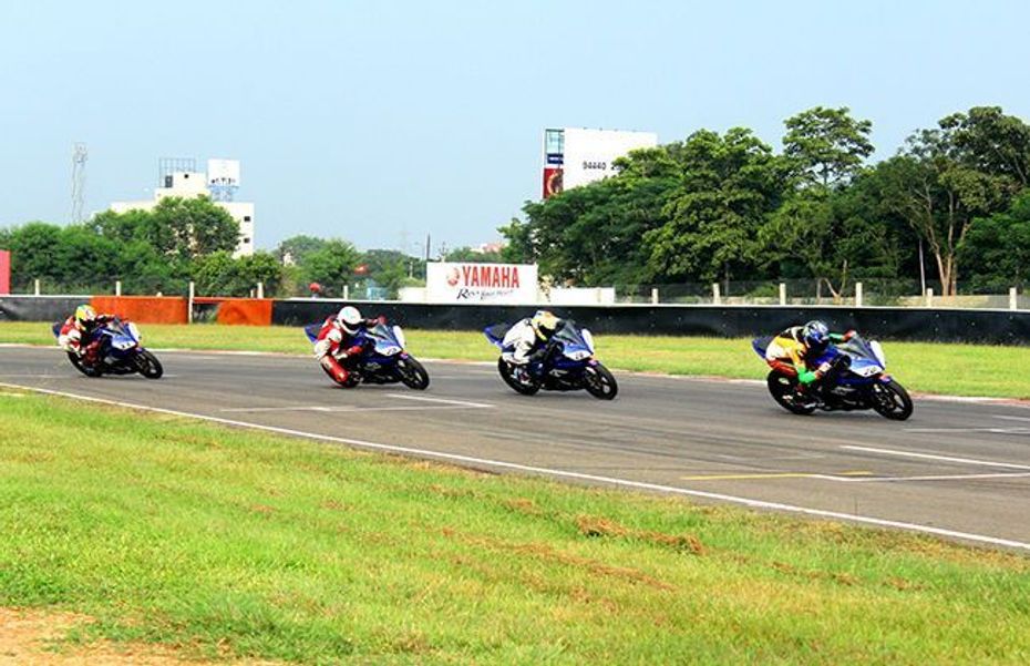 Yamaha one make series commences on a brilliant note
