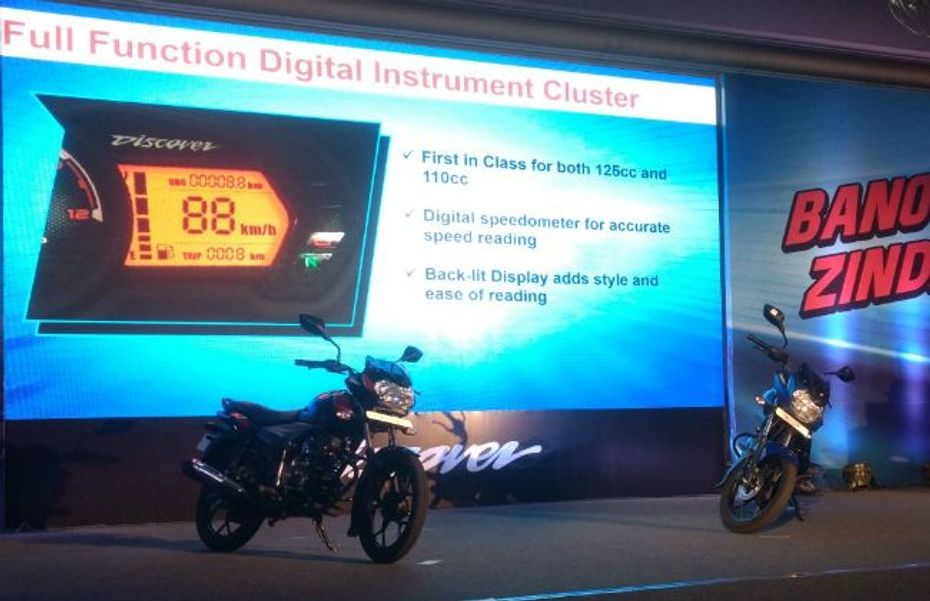 2018 bajaj Discover 110 and 125