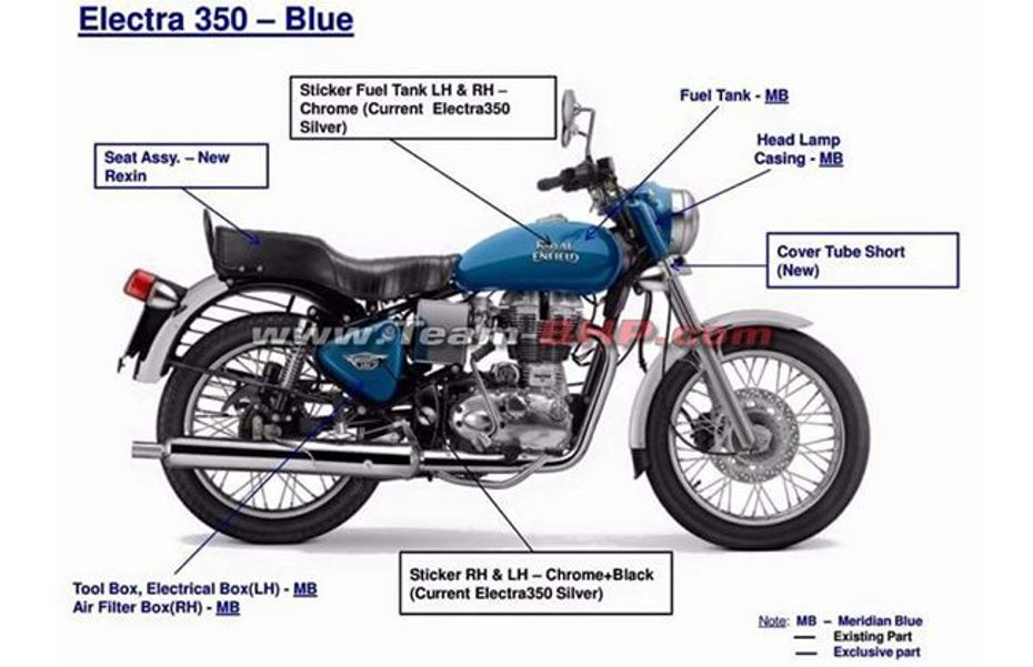 Electra 350 Blue