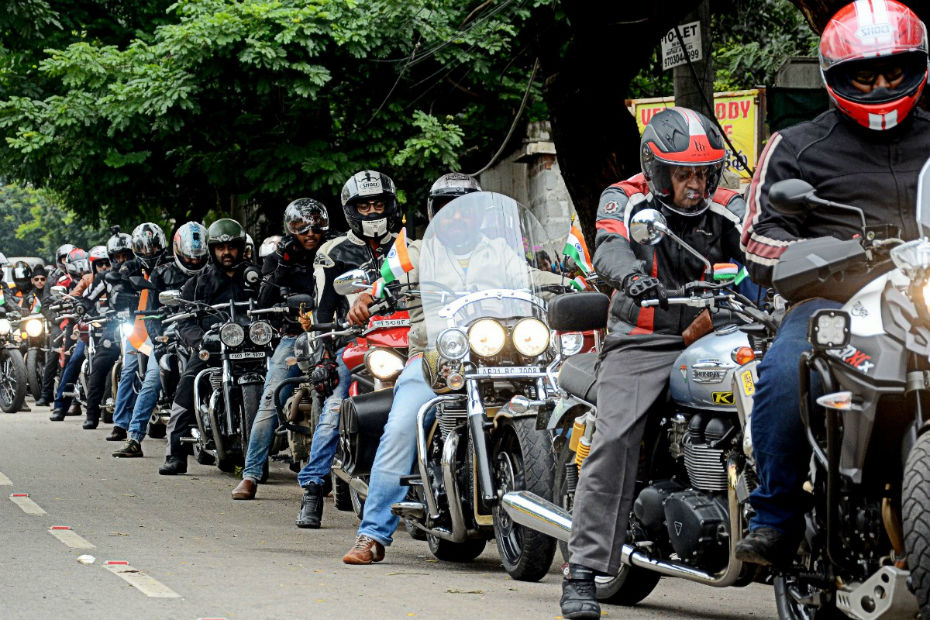Triumph Independence Day Ride