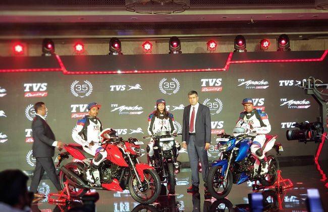 TVS Apache RTR 160 Launch