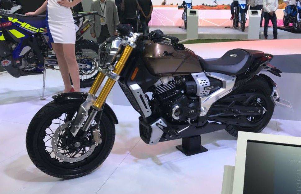 TVS Zeppelin Auto Expo 2018