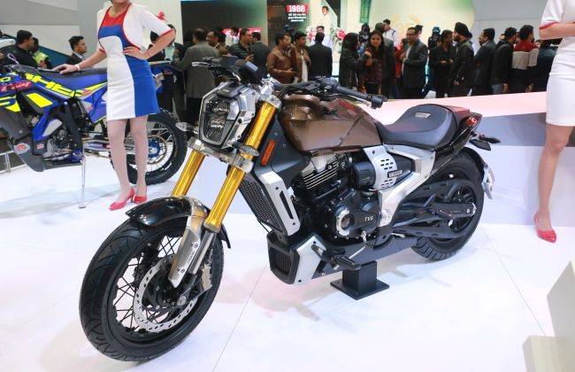 TVS Zeppelin Concept at Auto Expo 2018